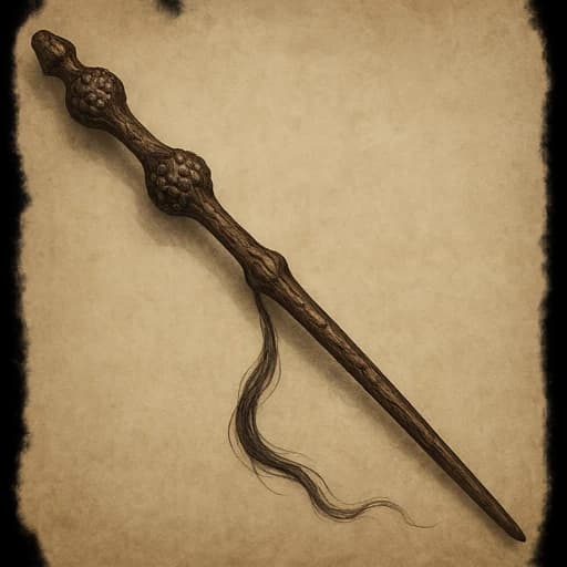 Der Elderstab Wand