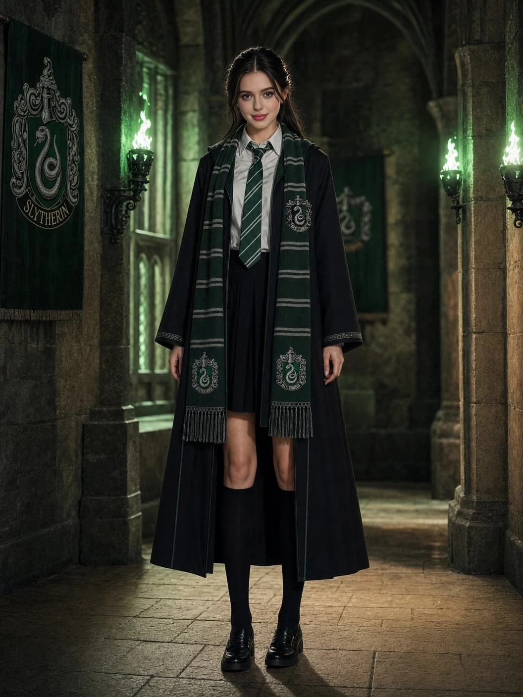 Generated Harry Potter AI portrait